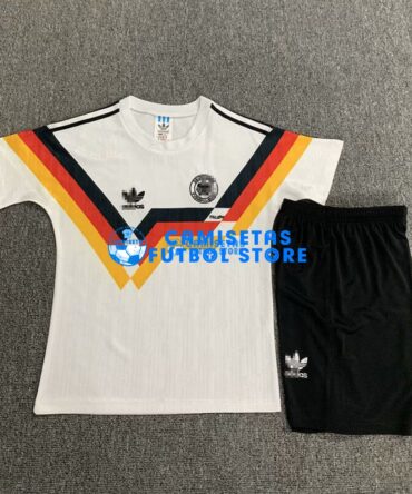 Camiseta Alemania 1ª Equipación Retro 1990 Niño Kit