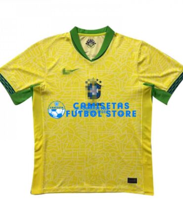 Camiseta Brasil 2024 Amarillo