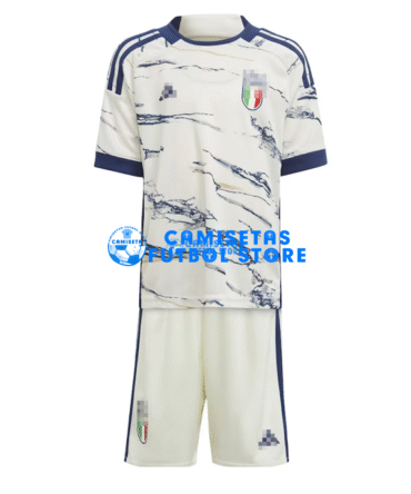Camiseta Italia 2ª Equipación 2023 Niño Kit
