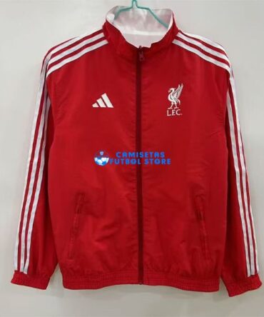 Chaqueta Liverpool 2025/2026 Equipación Rojo Blanco Reversible
