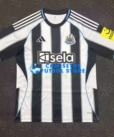 Camiseta Newcastle United 1ª Equipación 2025/2026 Negro/Blanco