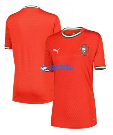 Camiseta Portugal 1ª Equipación 2025 Mujer