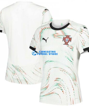 Camiseta Portugal 2ª Equipación 2025 Mujer